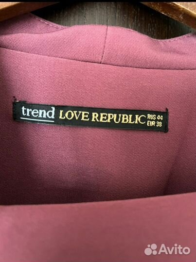 Love republic костюм (жакет + брюки)