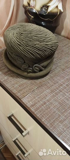 Шляпа фетровая женская