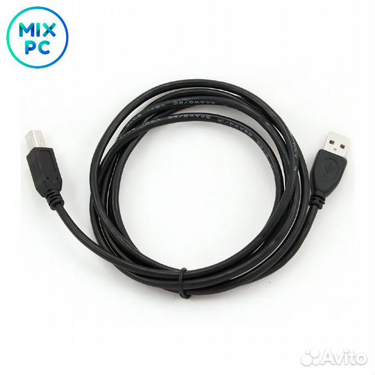 Кабель для принтера Gembird USB 2.0 AM to BM 1.8м