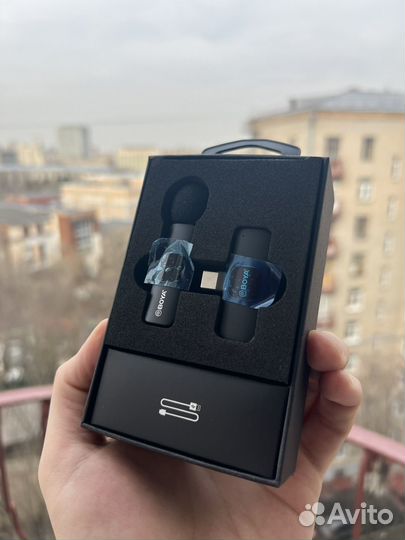 Беспроводной петличный микрофон Boya Type-C