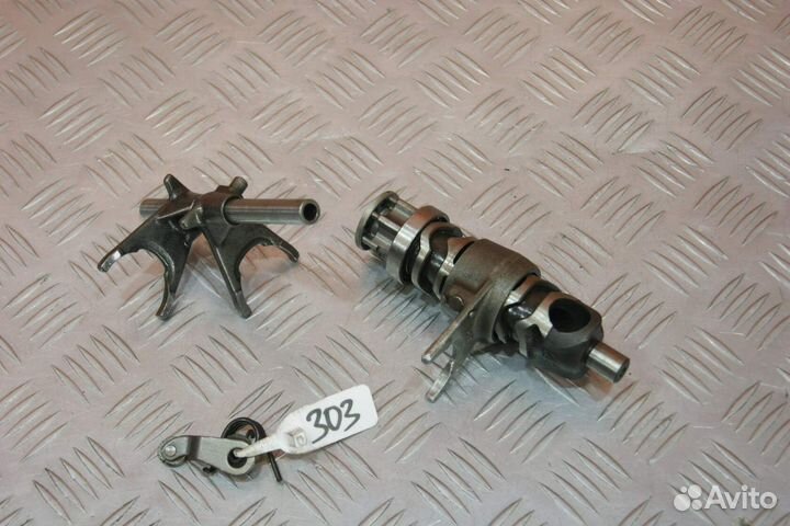 Вал копирный с вилками Kawasaki KLE 400