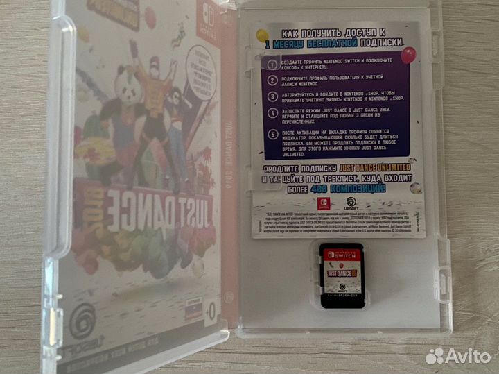 Игры на nintendo switch - just dance 2019