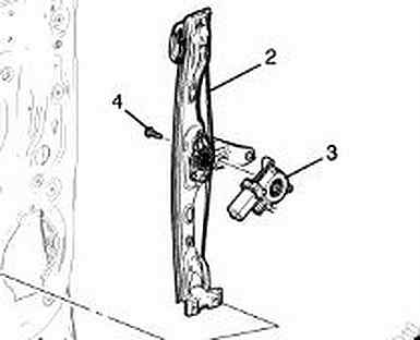 Стеклоподъемник задней 131104