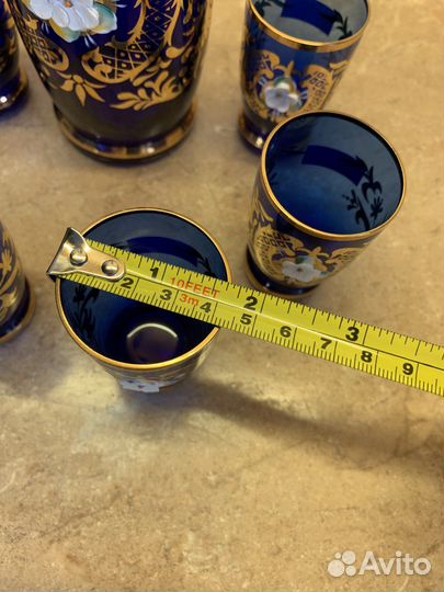 Графин с рюмками Богемия