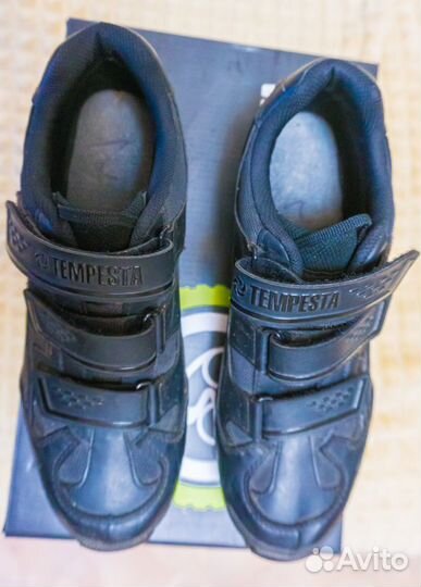 Контактные вело туфли Tempesta Sigma Black 2020