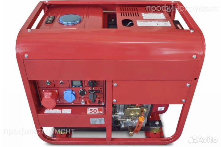 Дизельный генератор 6,5 кВт Redvolt EPD7500EA3