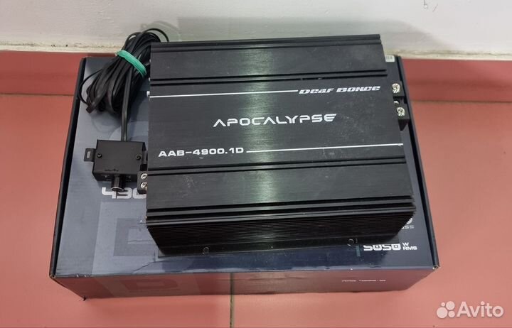 Усилитель моноблок apocalypse AAB-4900.1D