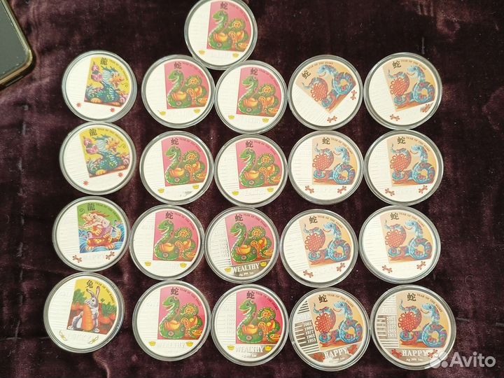 Серебряные монеты 999 1 oz