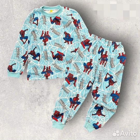 Пижама для мальчика новая 98-104, 110-116
