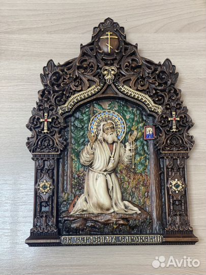 Иконы из цельного дуба