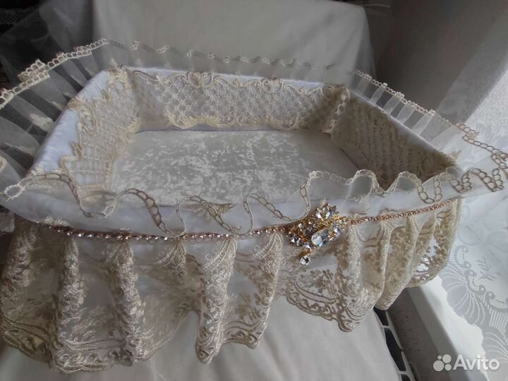 Корзина крестильная свадебная