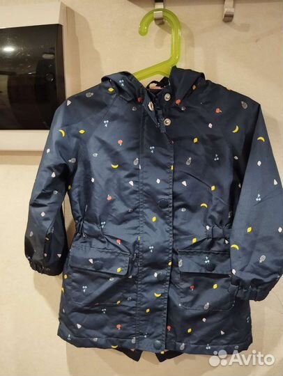 Плащ для девочки mothercare 104