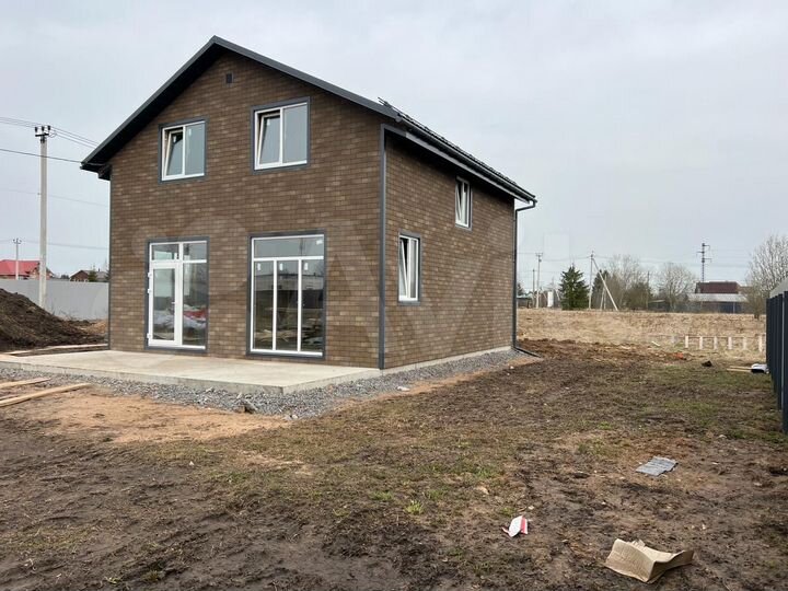 Дом 140 м² на участке 8 сот.