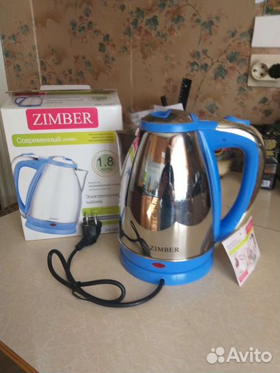 Чайник электрический zimber 1,8 л