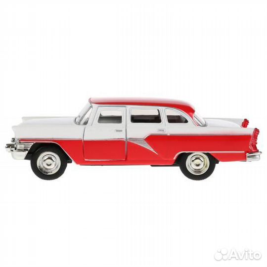 Машина Технопарк металл газ Чайка 11,5 см двери, и