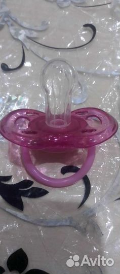 Соска пустышка силиконовая 6+