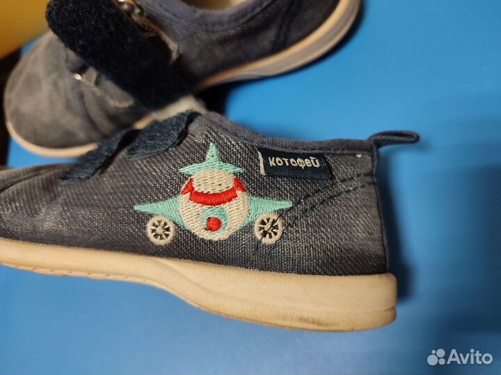 Кеды текстильные Котофей р. 26