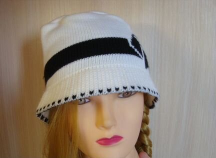 Шапка-панама на дев