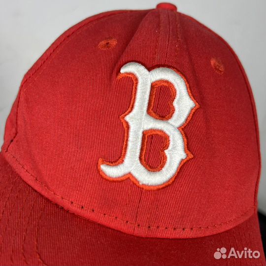 Кепка Boston Red Sox Оригинал Бейсболка Красная
