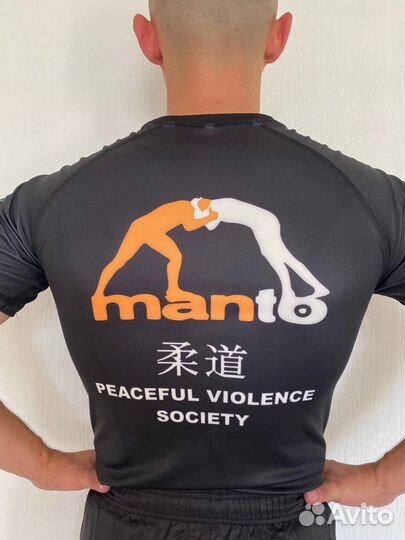 Рашгард с коротким рукавом Bad Boy Manto