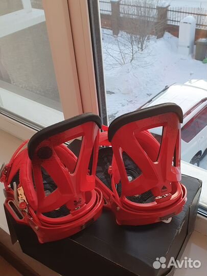 Крепления для сноуборда burton mission est