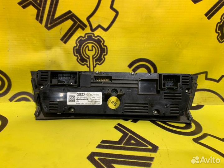 Блок управления климат-контролем Audi A6 4G2 chva