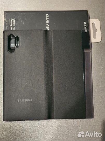 Чехол Samsung Note 10+ plus Clear View Cover