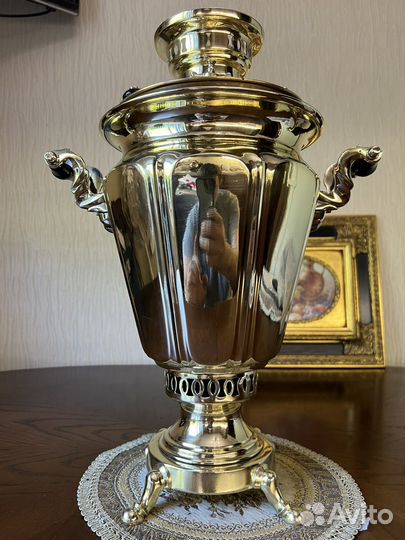 Самовар рюмка Аленчиков и Зимин в Москве на 5л