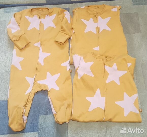 Слип пижама боди next 3-6