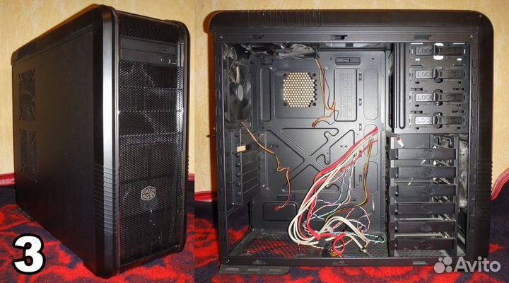 Большие корпуса под компьютер, сервер, майнинг