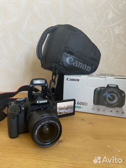 Фотоаппарат Canon EOS 600D EF-S 18 135 IS Kit