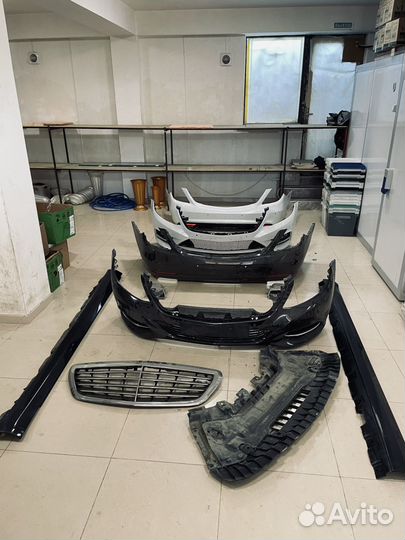 Бампер mercedes 222