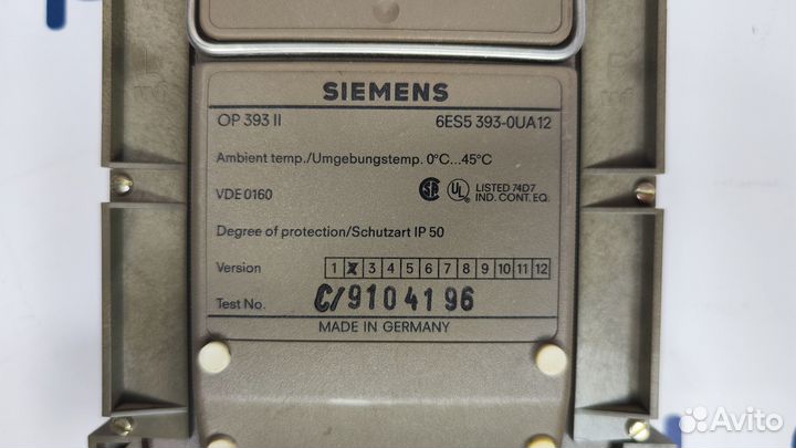 Siemens 6ES5393-0UA12