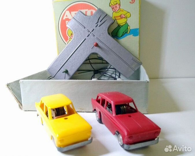 Детская игра Авто-Перекрёсток сентябрь 1978 СССР