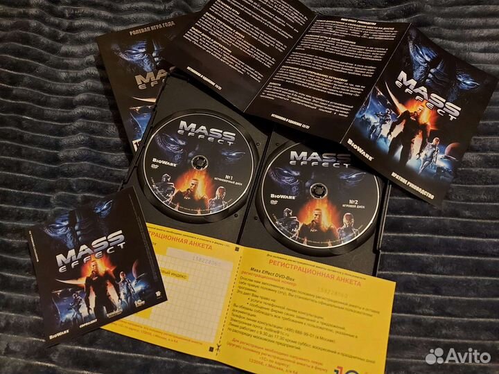Mass Effect DVD-box Русская версия
