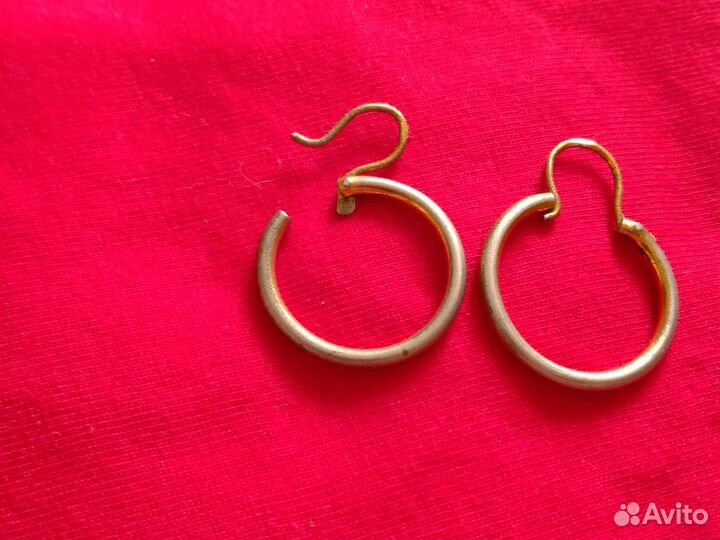 Серьги СССР
