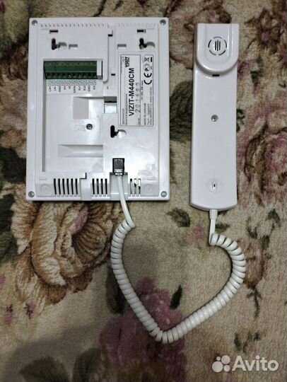 Неисправный видеодомофон vizit-M440CM