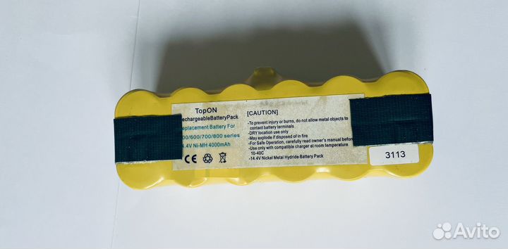 Аккумулятор IRobot