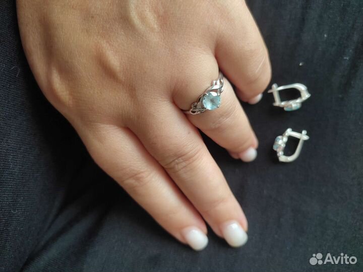 Серебряный набор