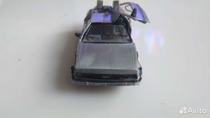 Delorean dmc 12, в масштабе 1:43,ручная работа
