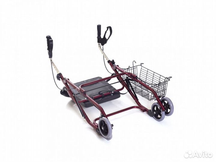 Ходунки для взрослых на колесах с сиденьем