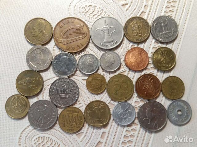 Коллекция иностранных,зарубежных монет