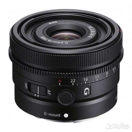 Объектив Sony FE 24mm f/2.8 G, чёрный