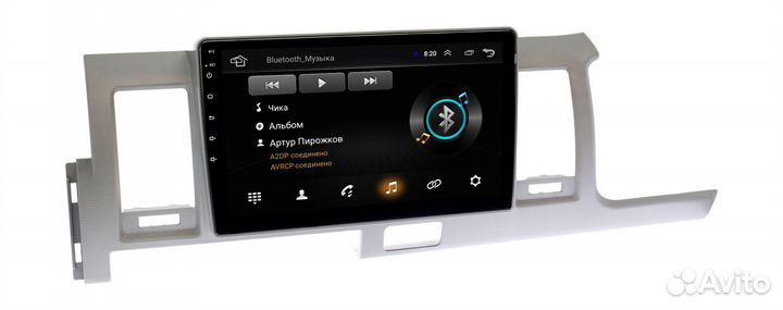 Toyota Hiace 2010+ Штатная магнитола тойота хайс