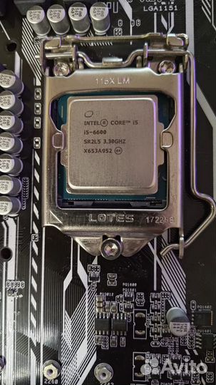 Материнская плата Asus Prime Z270K, i5 6600, DDR4