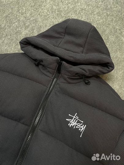 Куртка зимняя stussy вельветовая