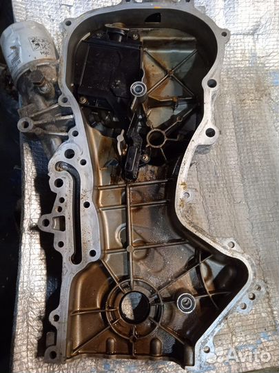Крышка двигателя передняя skoda A5