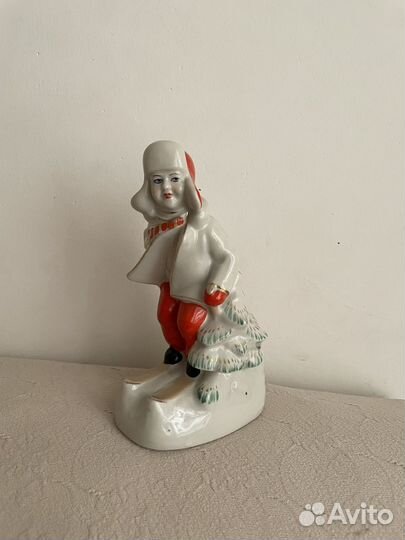 Статуэтка Лыжник