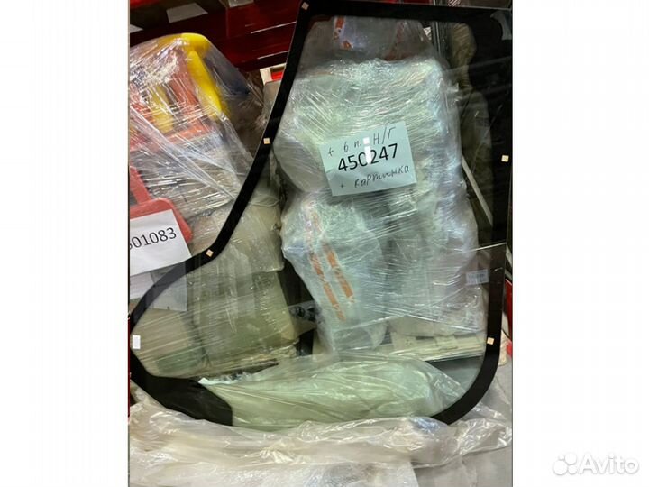 Стекло дверное правое целиковое Hidromek