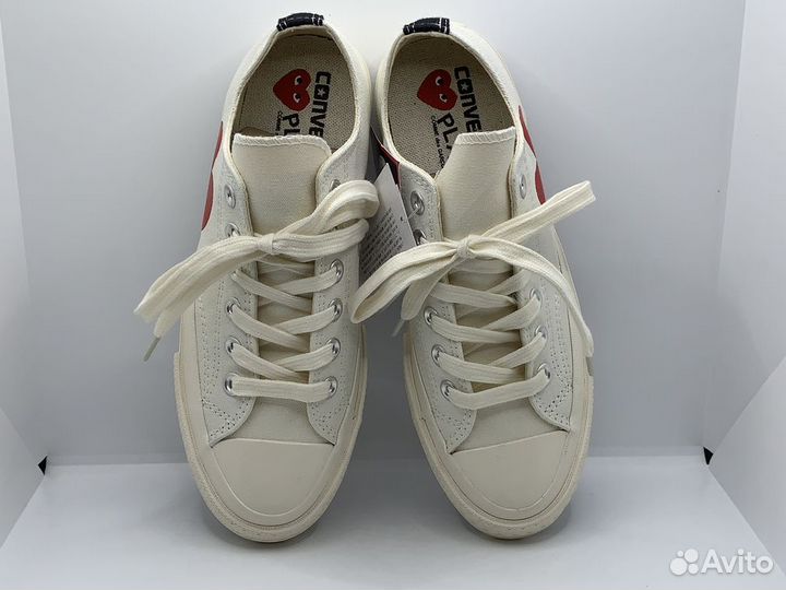 Converse comme des garcons белые